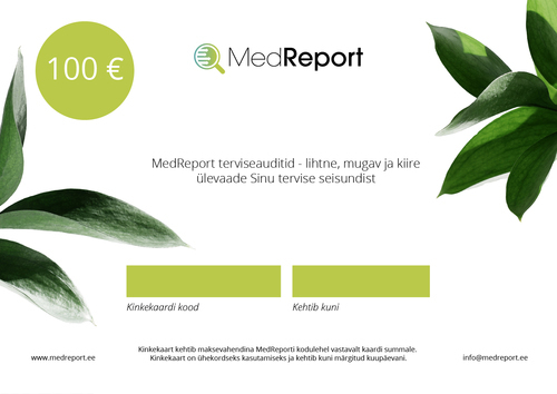 Kinkekaart 100 €